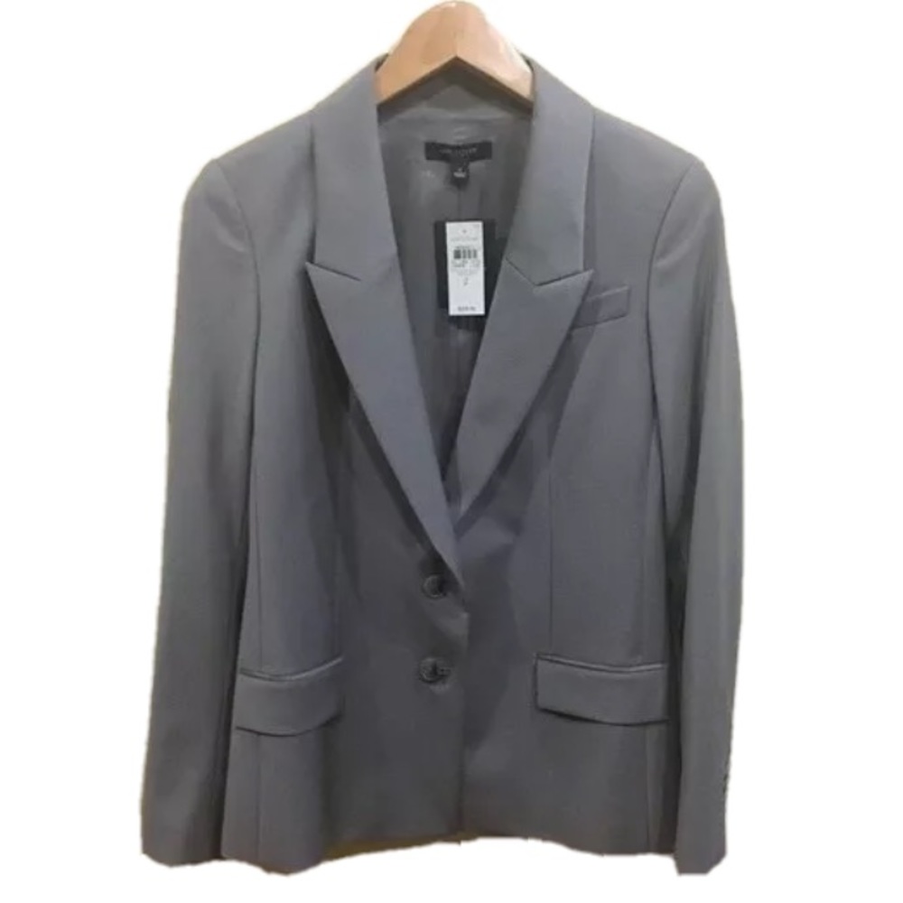 Ann Taylor Wool blend classic two-button blazer